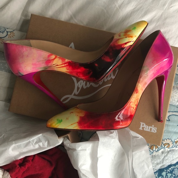 Christian Louboutin Shoes - Christian Louboutin Tie and Dye Pigalle Follies 37